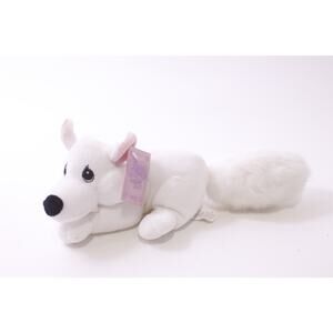Precious Moments Tender Tails Arctic Fox, Plush, Enesco, White, ~ 251227-WH 1326